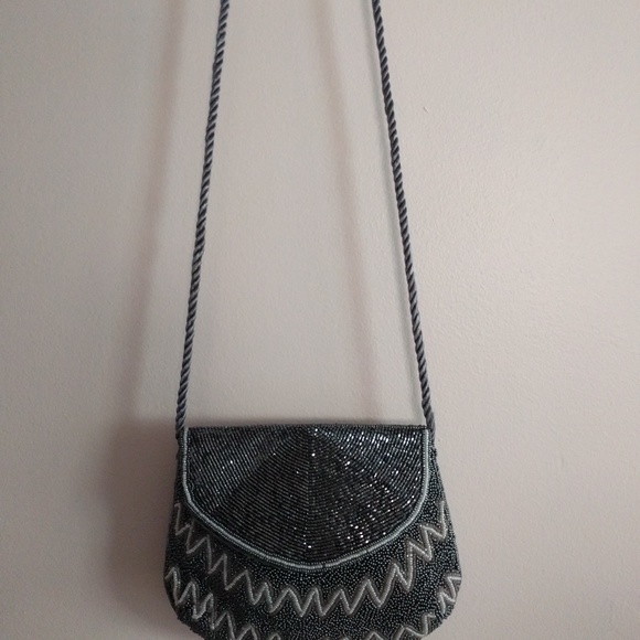 Vintage sequin clutch purse - Picture 3 of 6